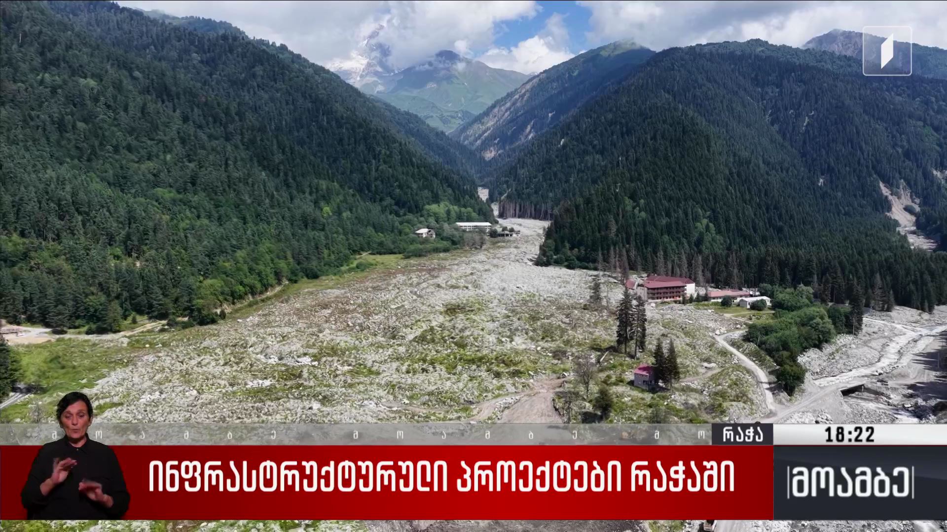 ინფრასტრუქტურული პროექტები რაჭაში