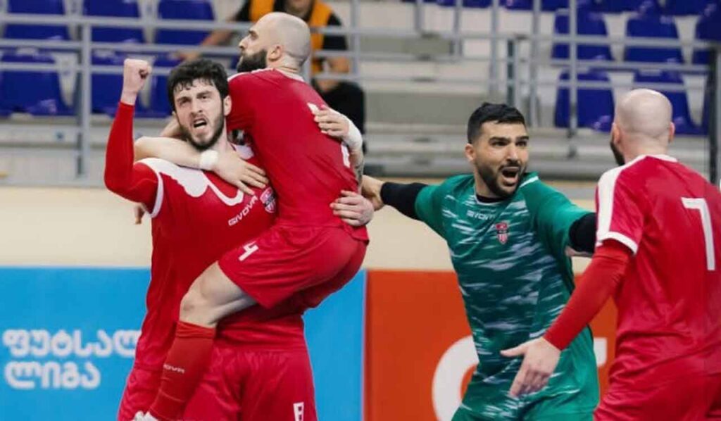 ფუტსალის ჩემპიონთა ლიგის საკვალიფიკაციო ეტაპზე კავკასიის საერთაშორისო უნივერსიტეტის გუნდმა მეორე მატჩიც მოიგო #1TVSPORT