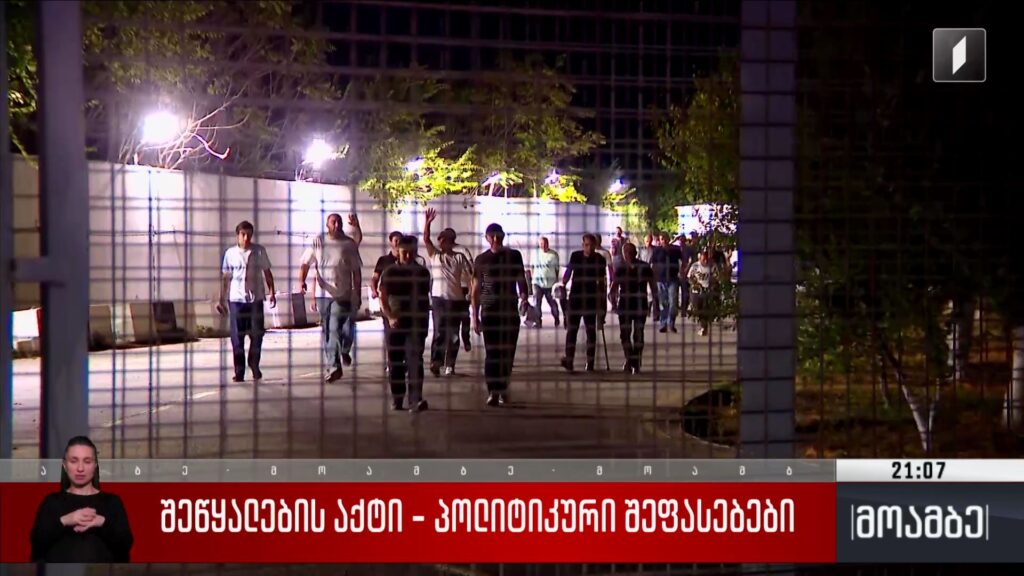 შეწყალების აქტი – პოლიტიკური შეფასებები