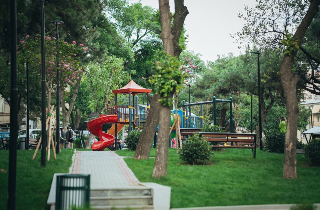 გლდანის რაიონში კიდევ ერთი დასასვენებელი სივრცე მოეწყო