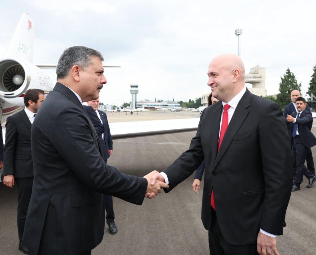 საქართველოში ოფიციალური ვიზიტით თურქეთის შინაგან საქმეთა მინისტრი ჩამოვიდა