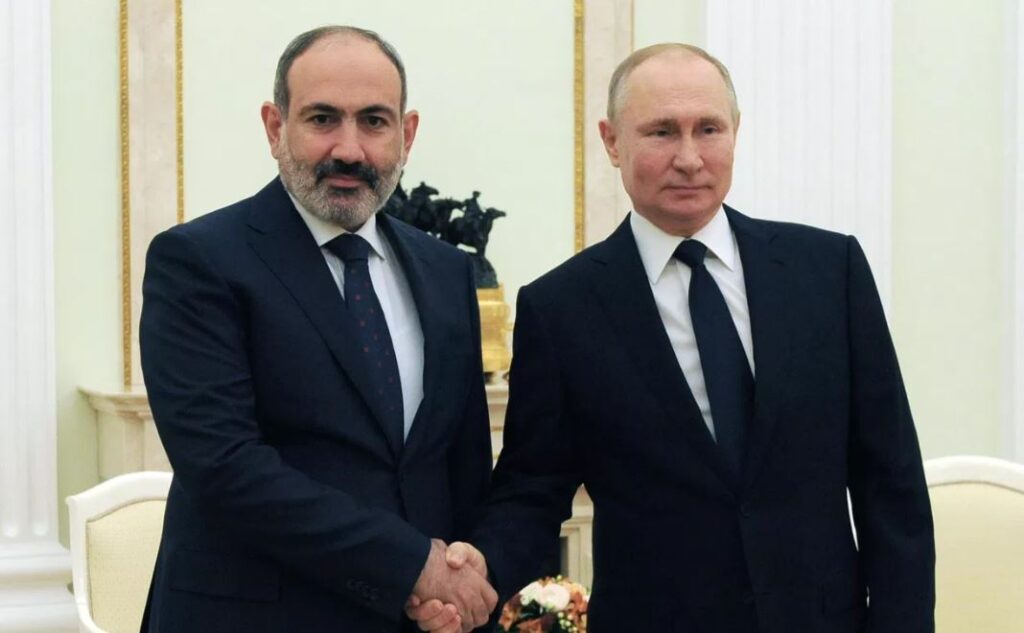 დიმიტრი პესკოვი – პუტინსა და ფაშინიანს რეფერენდუმის საკითხის განხილვის შესაძლებლობა ექნებათ
