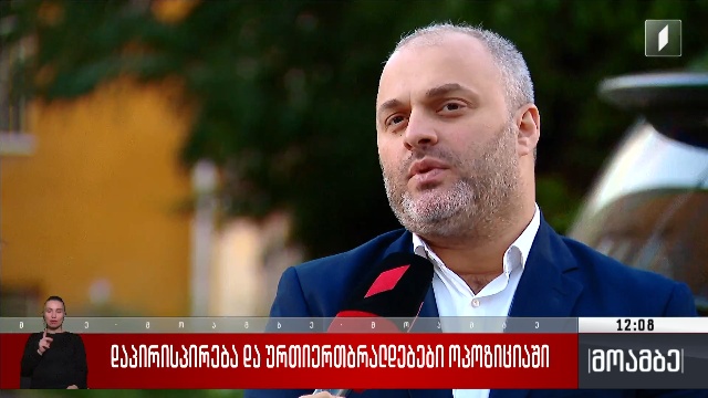 დაპირისპირება და ურთიერთბრალდებები ოპოზიციაში – შეფასებები