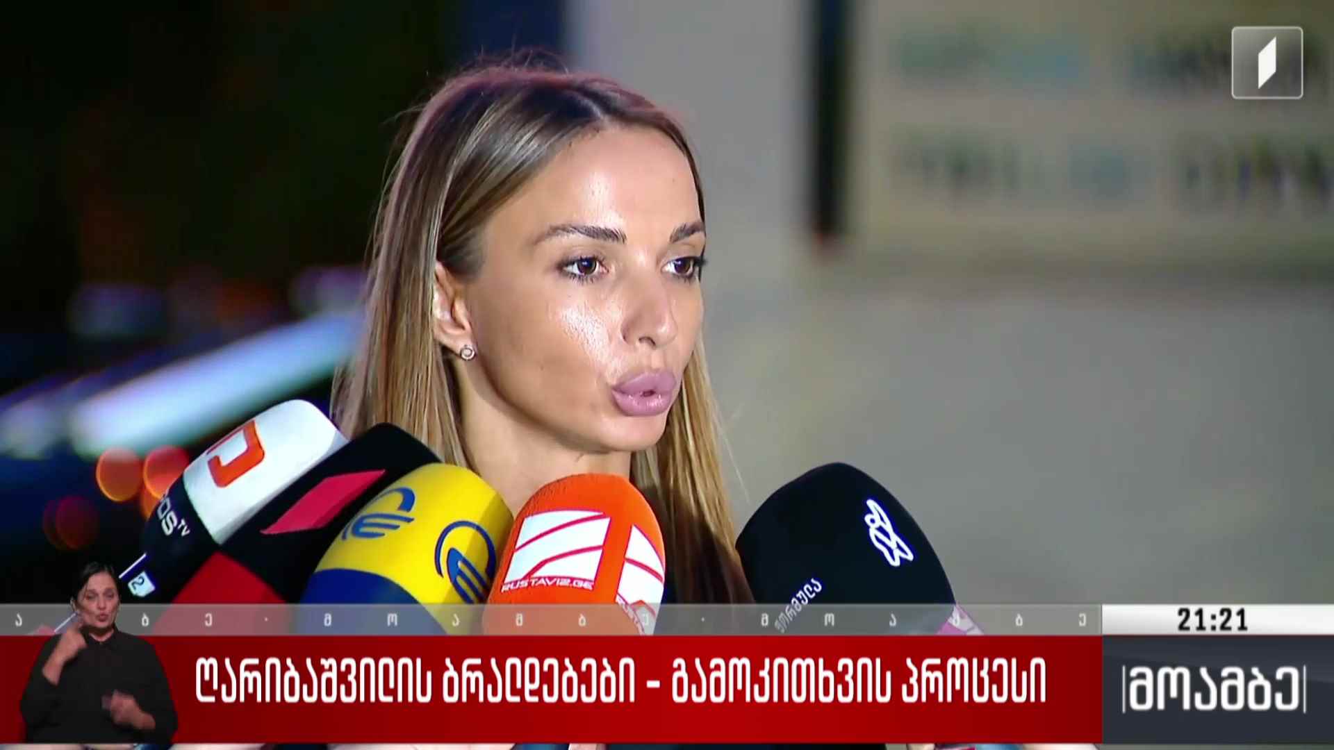 ღარიბაშვილის ბრალდებები - გამოკითხვის პროცესი 