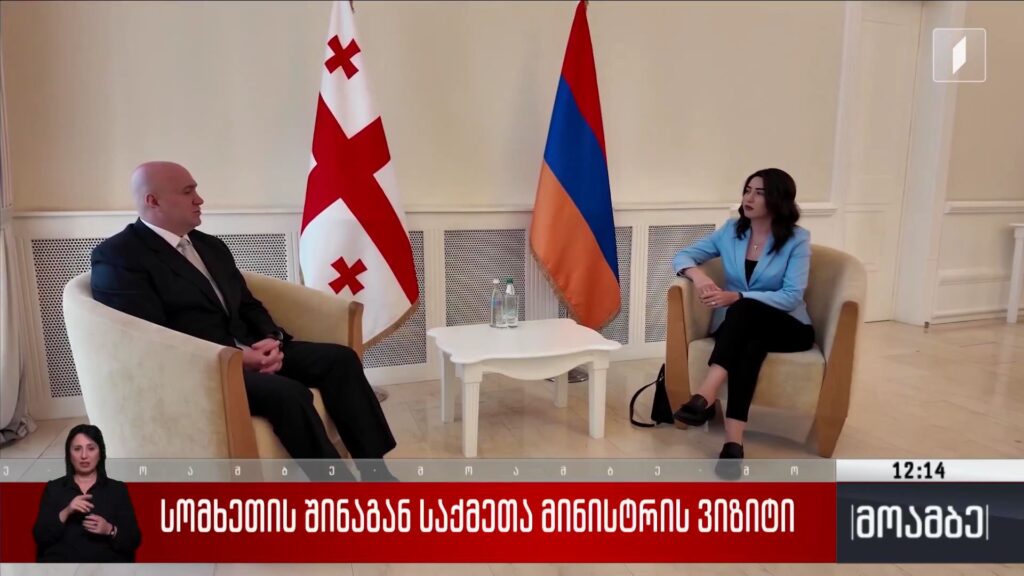 სომხეთის შს მინისტრის ვიზიტი
