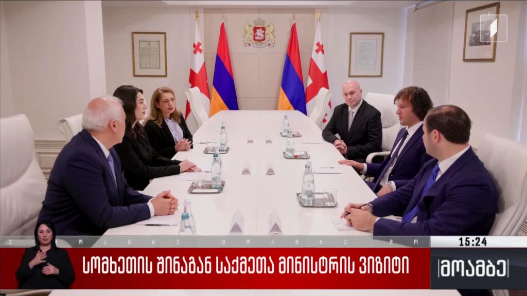 სომხეთის შს მინისტრის ვიზიტი