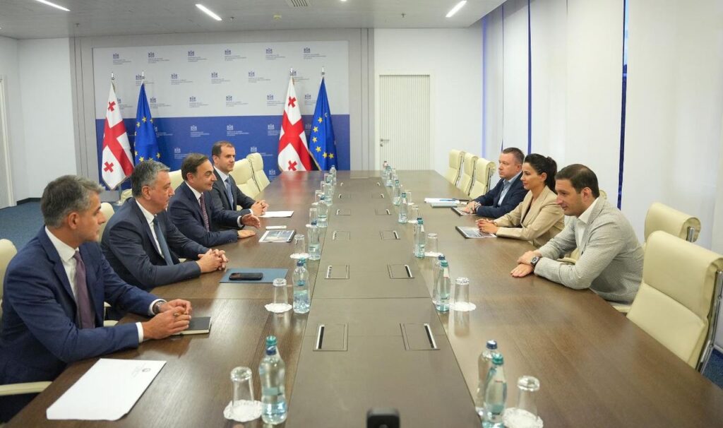 მარიამ ქვრივიშვილი აზერბაიჯანის ბიზნესჯგუფის PASHA Holding-ის კომერციული და საერთაშორისო პროექტების აღმასრულებელ დირექტორს შეხვდა
