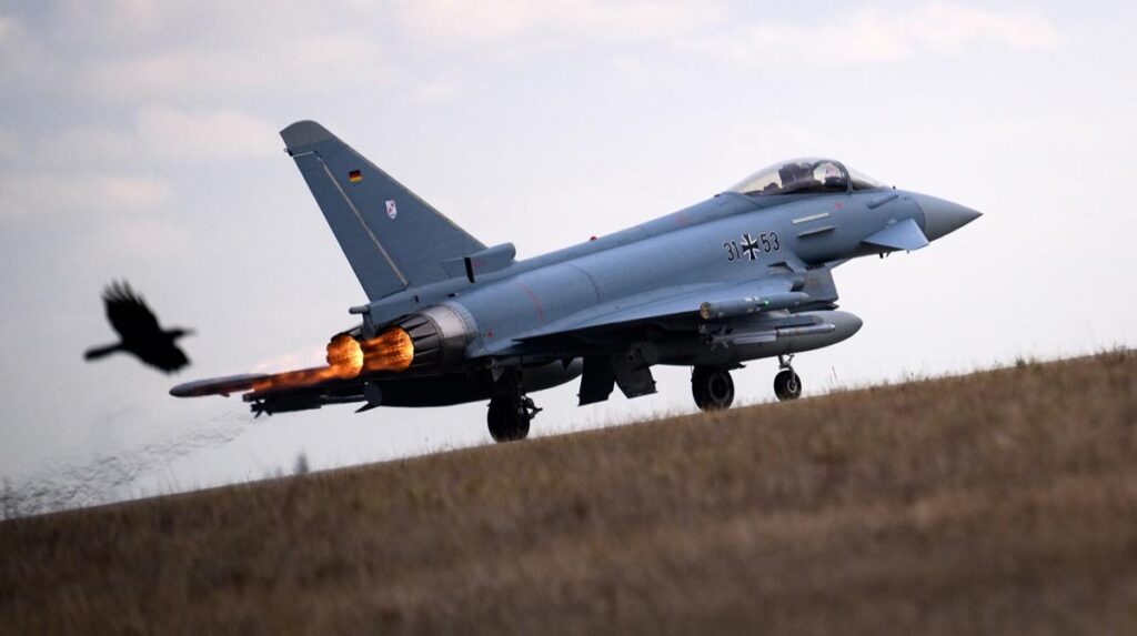 გერმანია ლატვიაში Eurofighter-ის ტიპის გამანადგურებლებს განათავსებს, რათა საპარლამენტო არჩევნების პერიოდში ქვეყნის საჰაერო სივრცე დაიცვას