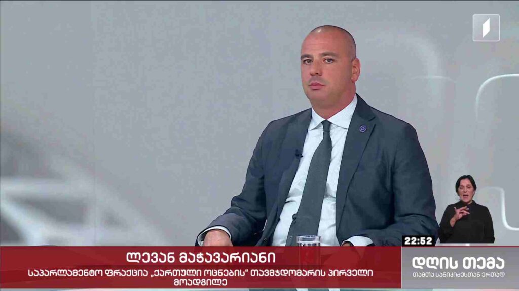 ინტერვიუ ლევან მაჭავარიანთან #დღისთემა