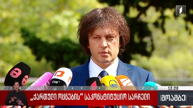 „ქართული ოცნების“ საკონსტიტუციო სარჩელი