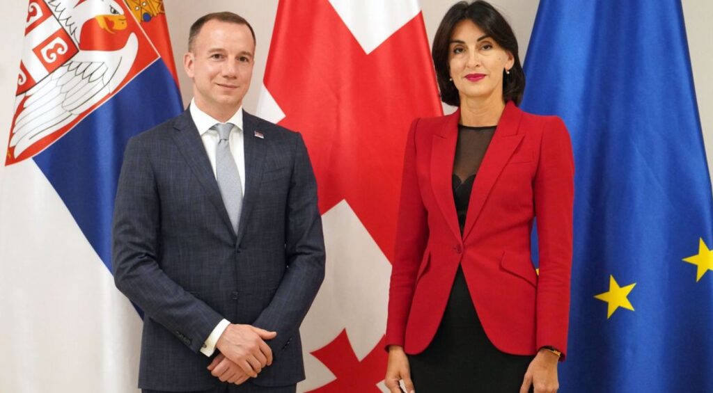 მაკა ბოჭორიშვილი სერბეთის რესპუბლიკის საგარეო საქმეთა სამინისტროს სახელმწიფო მდივანს, დამიან იოვიჩს შეხვდა
