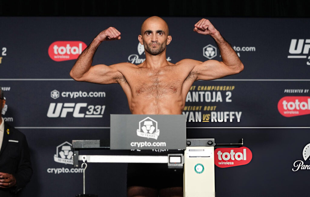 UFC | გიგა ჭიკაძემ ჟოანდერსონ ბრიტოსთან ბრძოლის წინ წონა წარმატებით ჩააბარა #1TVSPORT