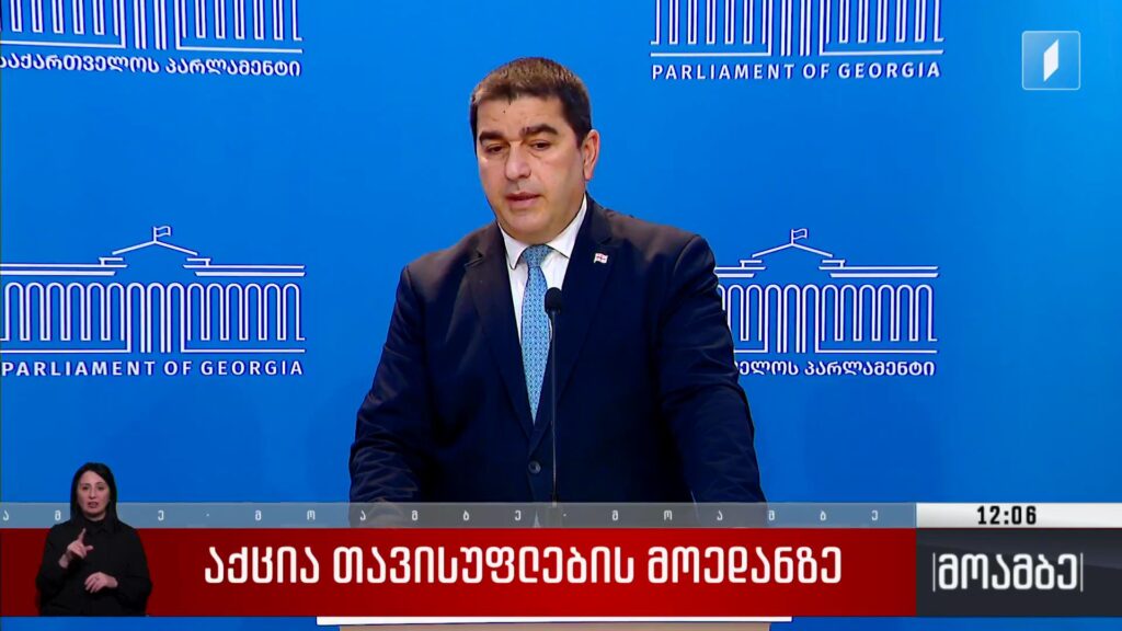 აქცია თავისუფლების მოედანზე
