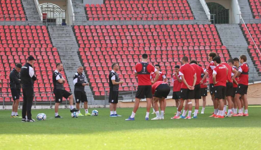 საქართველოს ახალგაზრდულმა ნაკრებმა ევროპის ჩემპიონატის შესარჩევის მატჩებისთვის მზადება დაიწყო #1TVSPORT