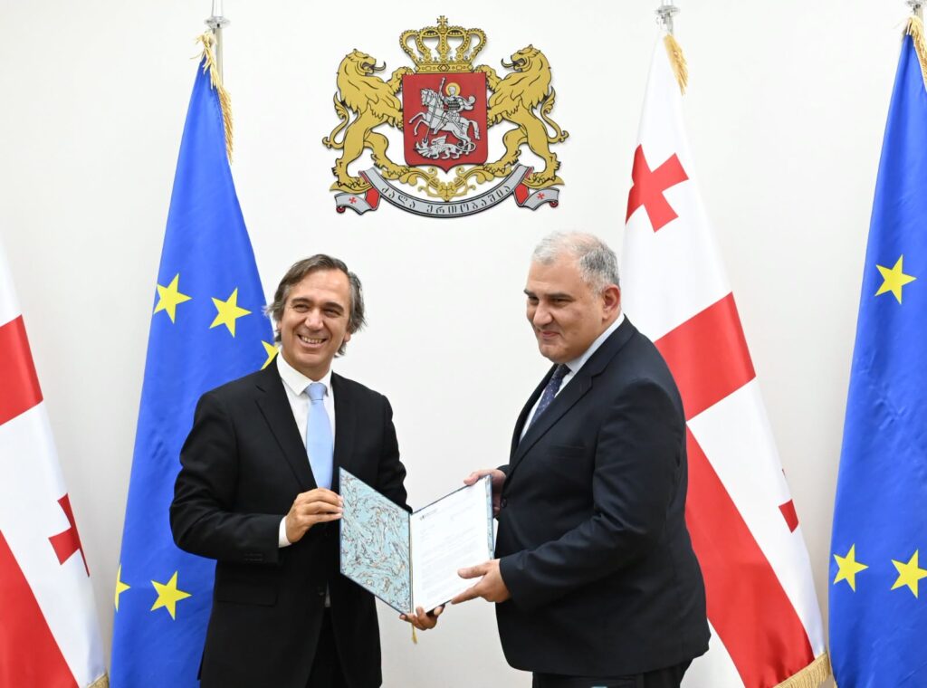 მიხეილ სარჯველაძე ჯანმრთელობის მსოფლიო ორგანიზაციის საქართველოს წარმომადგენლობის ახალ დირექტორს შეხვდა