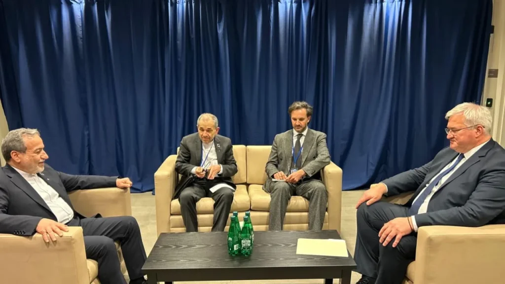 ანდრეი სიბიგა – აბას არაღჩისთან შეხვედრისას შევთანხმდით, არსებული კომუნიკაციის არხების ღიაობა შევინარჩუნოთ, ასევე გავცვალეთ მოსაზრებები ახლო აღმოსავლეთსა და ევროპაში არსებულ ვითარებაზე