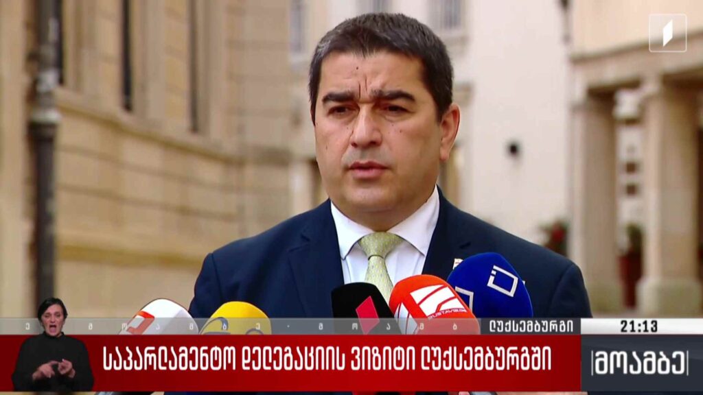 საპარლამენტო დელეგაციის ვიზიტი ლუქსემბურგში 
