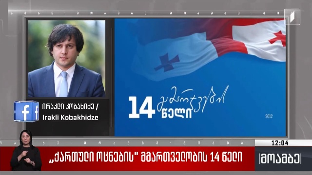 „ქართული ოცნების“ მმართველობის 14 წელი - გამოხმაურება