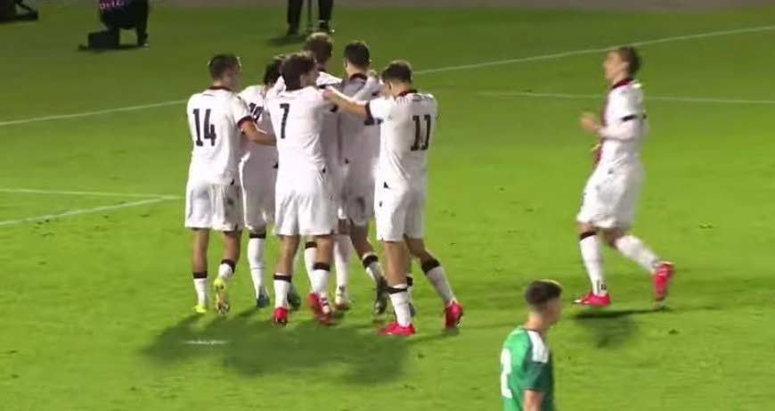 21-წლამდელთა ნაკრები ჩრდილოეთ ირლანდიას დაუზავდა #1TVSPORT