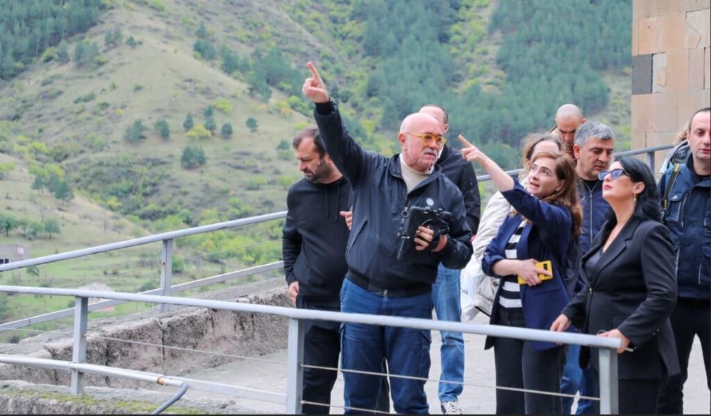 საერთაშორისო ექსპერტი, პროფესორი კლაუდიო მარგოტინი ვარძიაში იმყოფებოდა, დაიგეგმა გადაუდებელი საკონსერვაციო ღონისძიებები