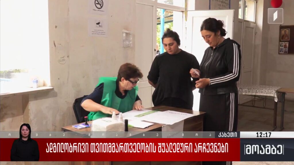 ადგილობრივი თვითმმართველობის შუალედური არჩევნები ახმეტის მუნიციპალიტეტში