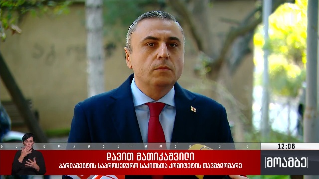 დებატები ევროპარლამენტში – გამოხმაურება თბილისში