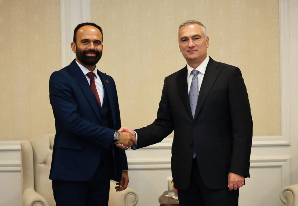 პაატა სალია ჩრდილოეთ მაკედონიის იუსტიციის მინისტრს შეხვდა