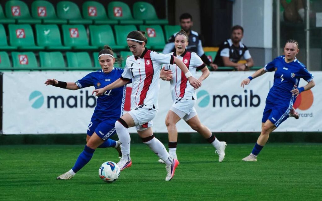 საქართველოს ქალთა ნაკრები ამხანაგურ მატჩში მოლდოვას შეხვდა #1TVSPORT