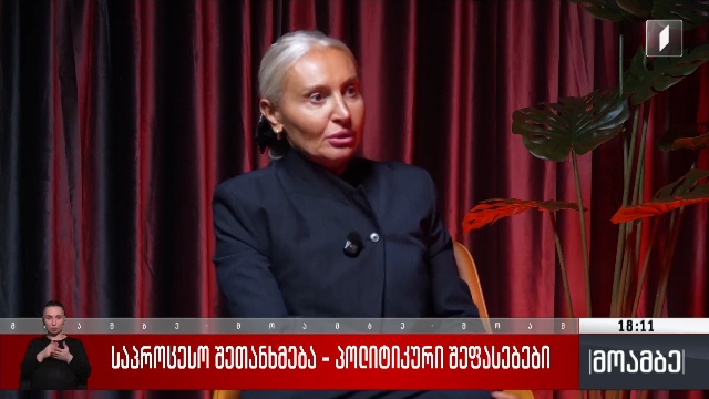 საპროცესო შეთანხმება – პოლიტიკური შეფასებები
