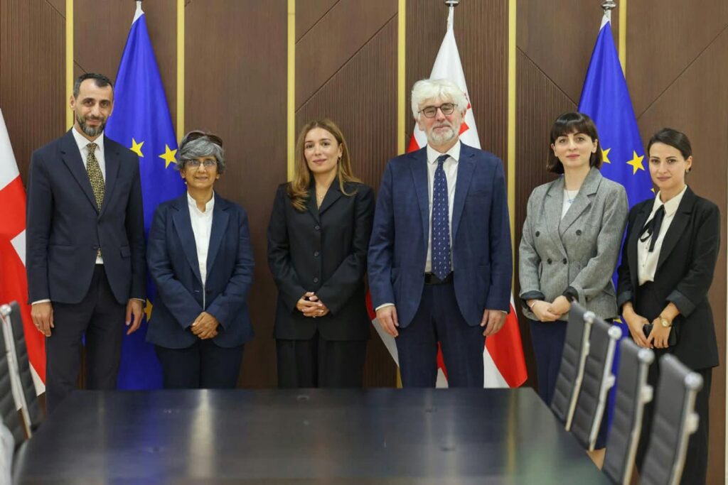 ნინო თანდილაშვილი IUCN-ის დაცული ტერიტორიების მსოფლიო კომისიის თავმჯდომარეს შეხვდა
