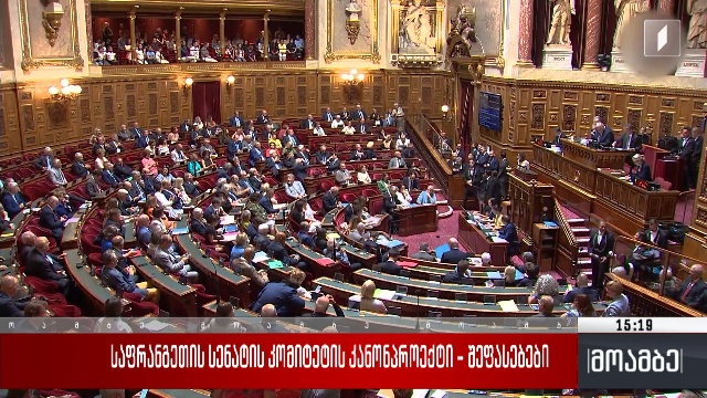 საფრანგეთის სენატის კომიტეტის კანონპროექტი – შეფასებები თბილისში