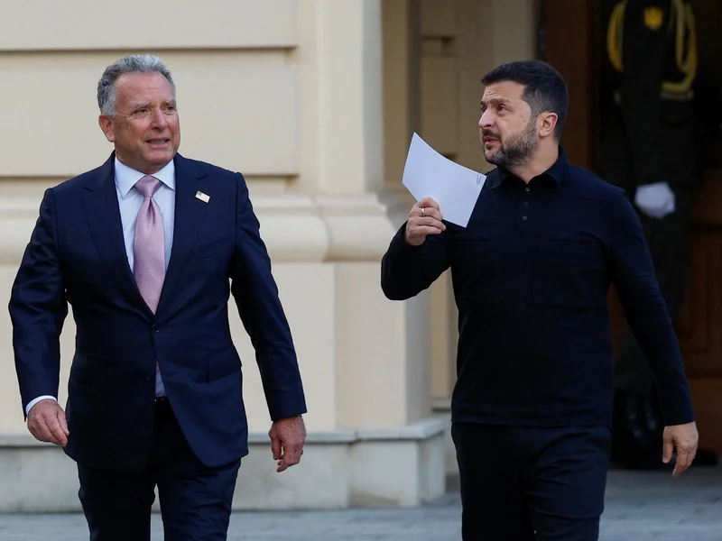 ოსლოში სტივ უიტკოფისა და ვოლოდიმირ ზელენსკის შეხვედრა მიმდინარეობს