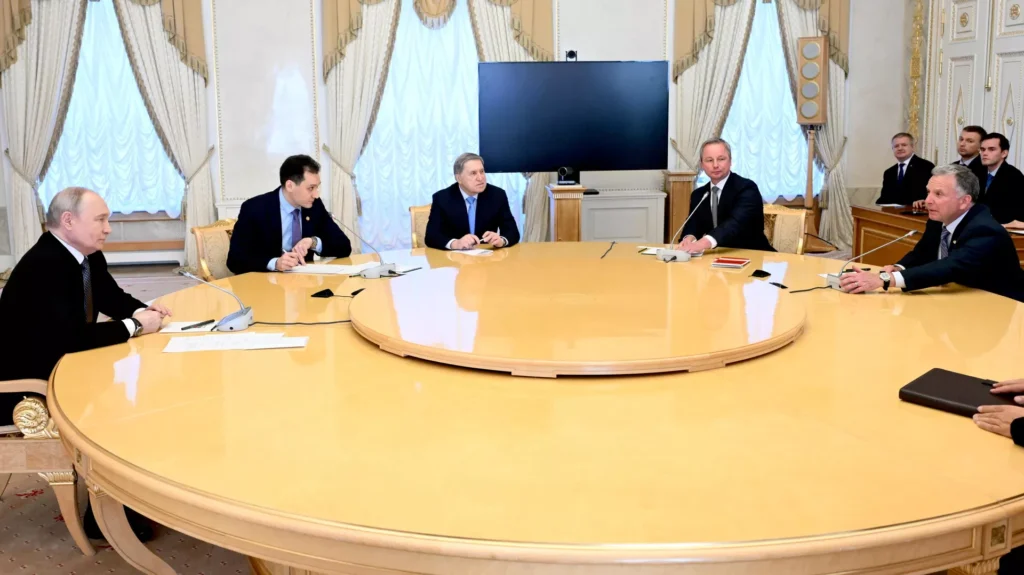 სტივ უიტკოფმა და ვლადიმერ პუტინმა უკრაინის კონფლიქტი და ირანში არსებული ვითარება განიხილეს