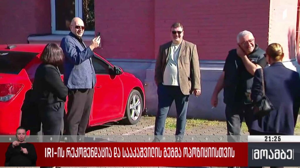 IRI-ის რეკომენდაცია და სააკაშვილის გეგმა ოპოზიციისთვის