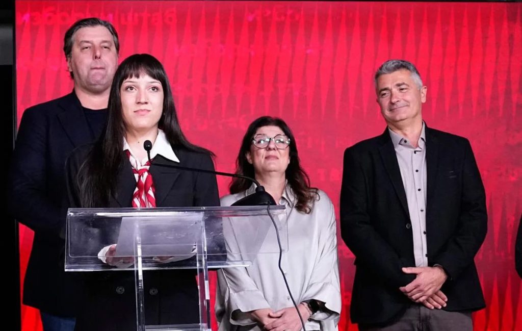 სერბეთის პარტია „სტუდენტური სიის“ პრესსპიკერი – ისტორიული მომენტია, ამომრჩეველთა ისტორიული აქტივობით