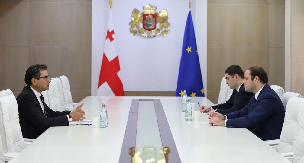 მთავრობის ადმინისტრაციის უფროსი ლევან ჟორჟოლიანი თურქეთის ელჩს შეხვდა
