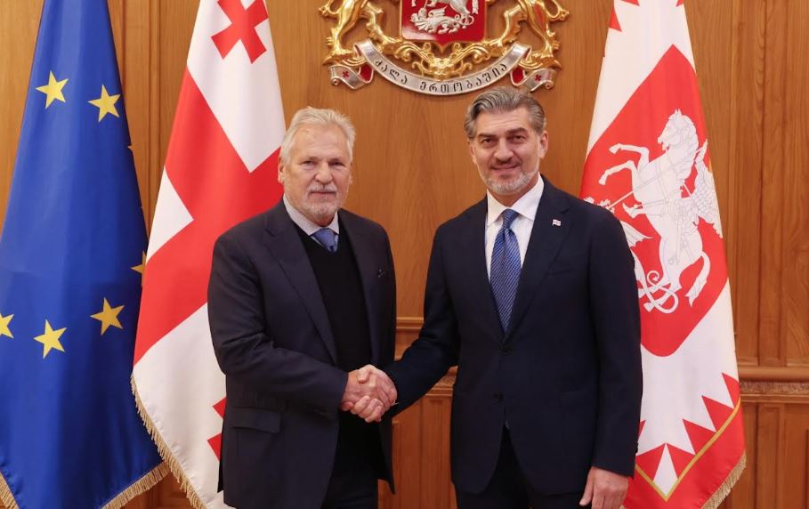 მიხეილ ყაველაშვილი აღმოსავლეთ და ცენტრალური ევროპისა და ცენტრალური აზიის ნარკოპოლიტიკის კომისიის თავმჯდომარეს, პოლონეთის ყოფილ პრეზიდენტ ალექსანდერ კვაშნევსკისა და თანმხლებ დელეგაციას შეხვდა