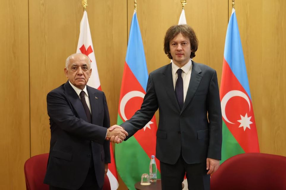 ირაკლი კობახიძე აზერბაიჯანის რესპუბლიკის პრემიერ-მინისტრ ალი ასადოვს შეხვდა