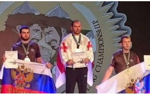 Коба Мамамтавришвили стал чемпионом мира по армрестлингу