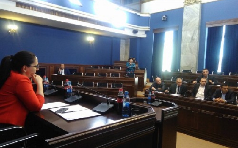 На заседании парламентского комитета по защите прав человека  депутаты поспорили из-за Кадиева