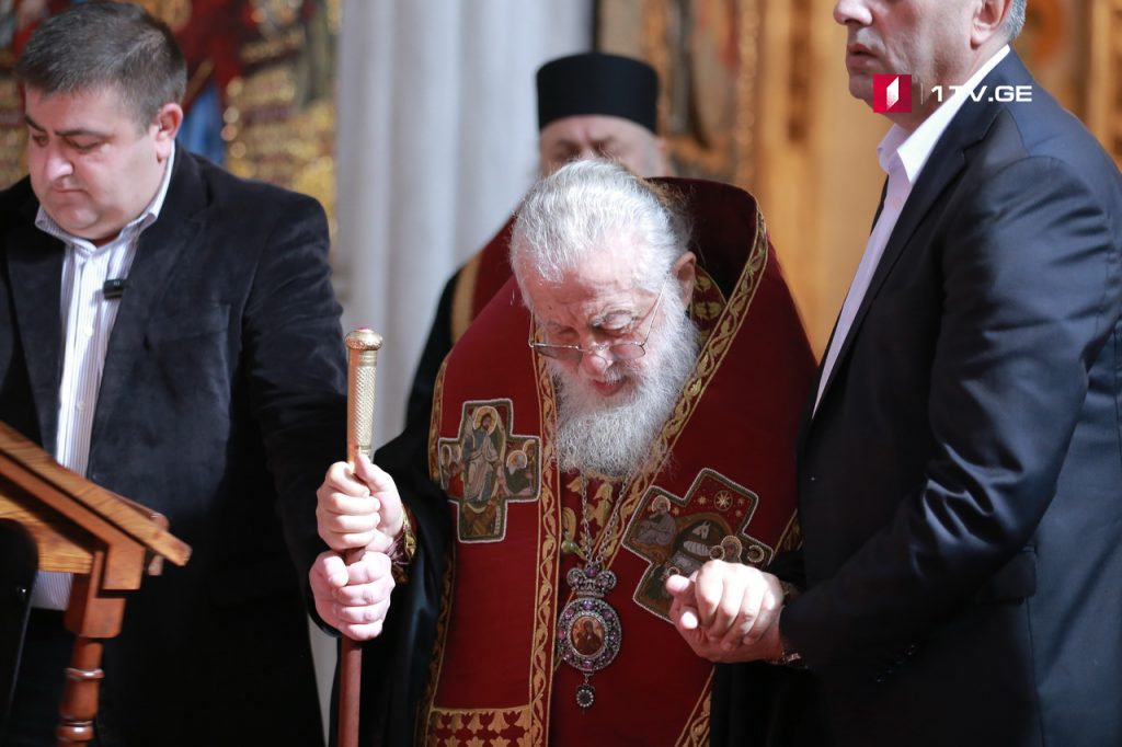 Патриарх встретится с Зазой Саралидзе сегодня