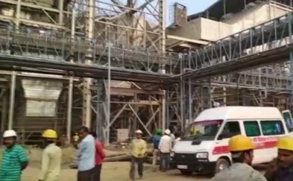 На электростанции в Индии произошел взрыв