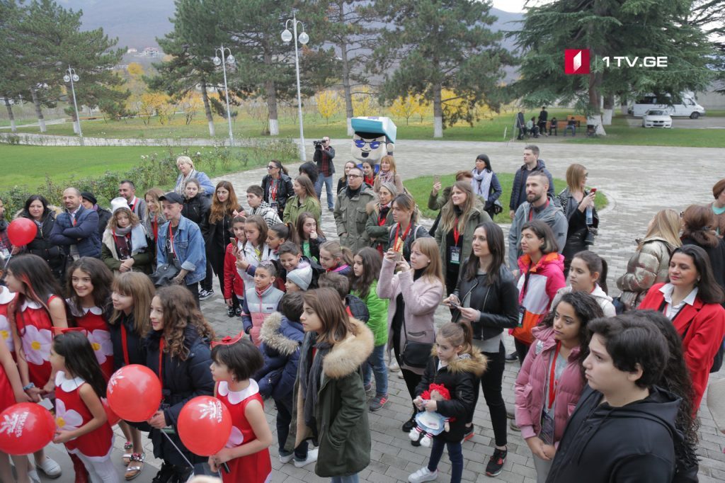 Делегации стран принимающие участие в конкурсе детского Евровидения посетили завод «Зедазени»