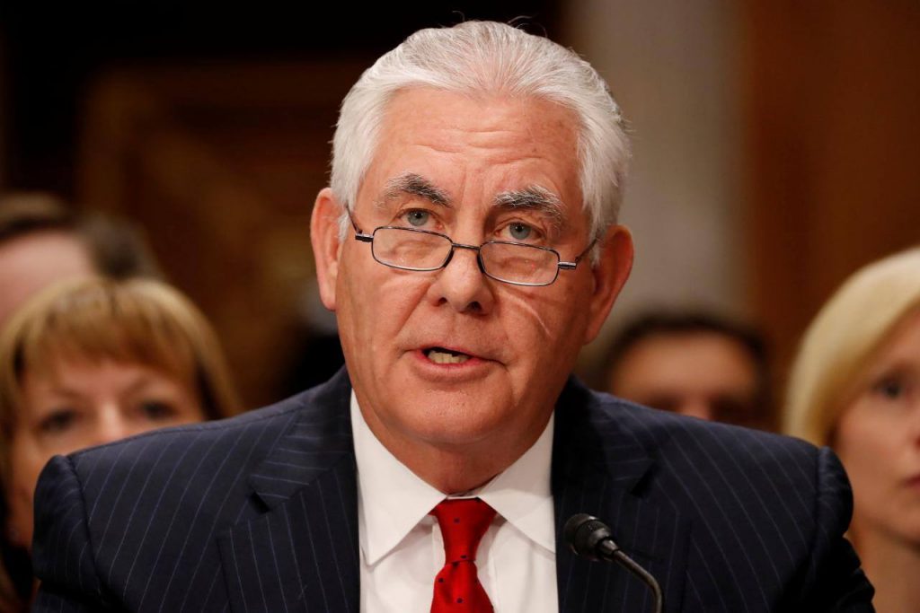 Tillerson warns region against using Lebanon as proxy for conflict