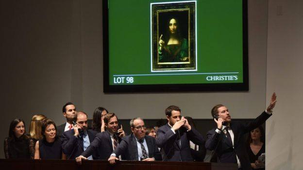 Լեոնարդո Դա Վինչիի կտավը աճուրդում վաճառվել է 450 միլիոն դոլլարով