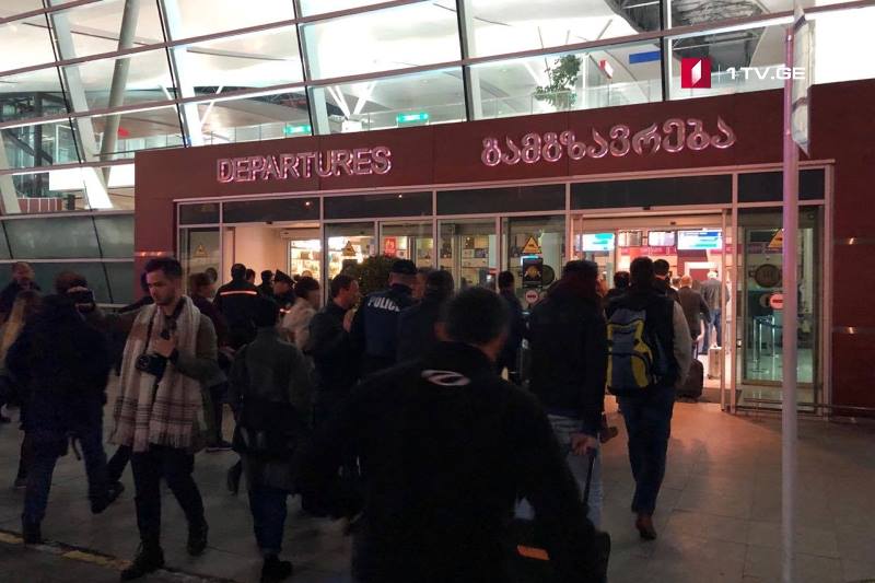 МВД – Информация о взрывном устройстве в Тбилисском аэропорту оказалась ложной