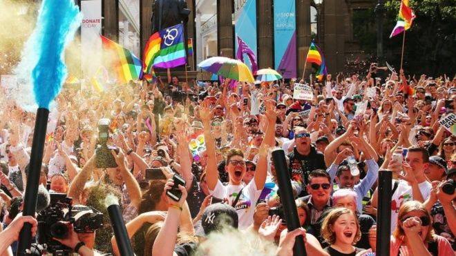 Australia votes 'yes' to same-sex marriage