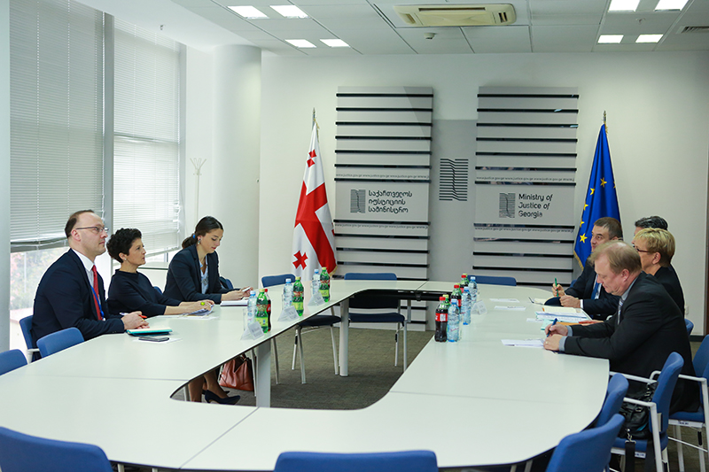 Министр юстиции встретилась с членами комитета по мониторингу Парламентской ассамблеи Совета Европы