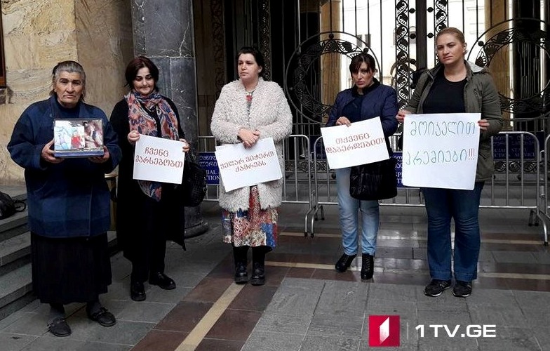 Protest with demand of pension increase