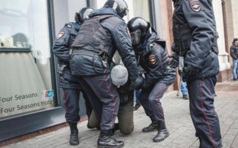 В центре Москвы задержали более 250 человек